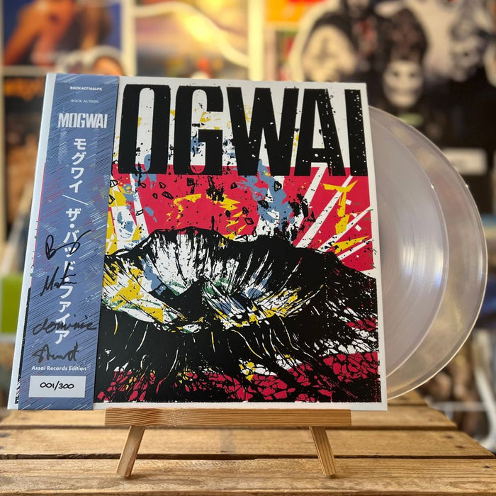 Mogwai The Bad Fire Vinyl LP Signed Assai Obi Edition Clear Colour 2025