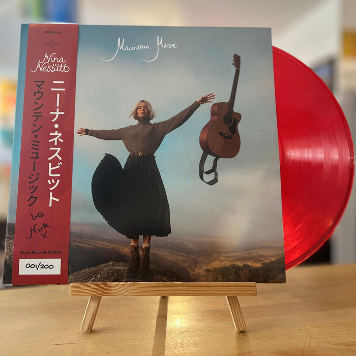 Nina Nesbitt Mountain Music Vinyl LP Signed Assai Obi Edition Red Colour 2024