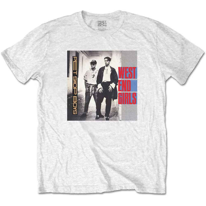 Pet Shop Boys West End Girls White XL Unisex T-Shirt