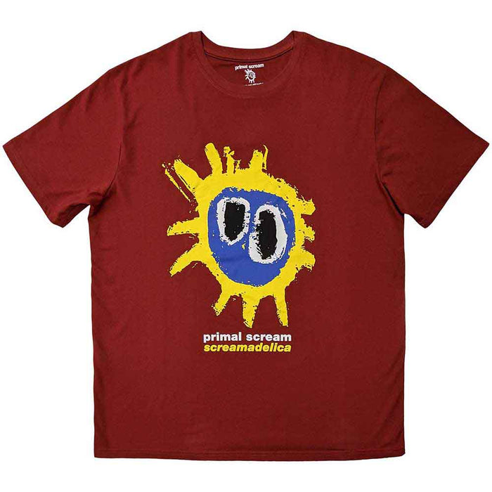 Primal Scream Screamadelica Red Medium Unisex T-Shirt