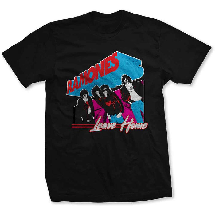 Ramones Leave Home Black Large Unisex T-Shirt