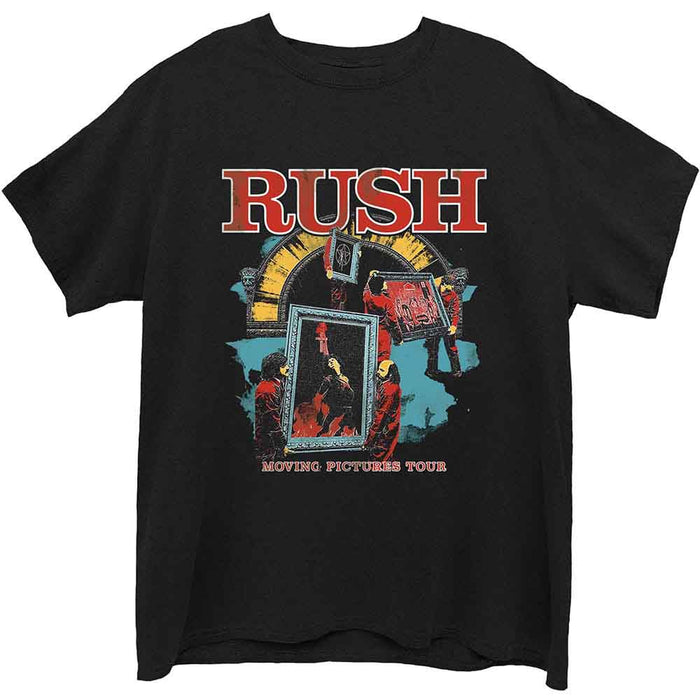 Rush Moving Pictures Black X-Large Unisex T-Shirt