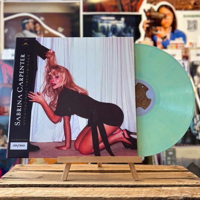 Sabrina Carpenter Man's Best Friend Vinyl LP Assai Album Of The Month Obi Edition Seafoam Green Colour 2025