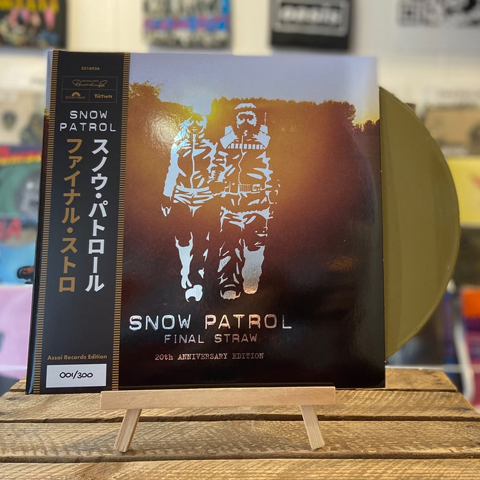 Snow Patrol Final Straw Vinyl LP 20th Anniversary Gold Assai Obi Edition 2023