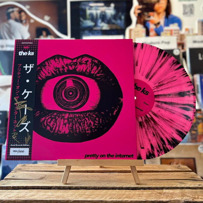 The K's Pretty On The Internet Vinyl LP Signed Assai Obi Edition Indies Berry with Black Splatter Colour 2025