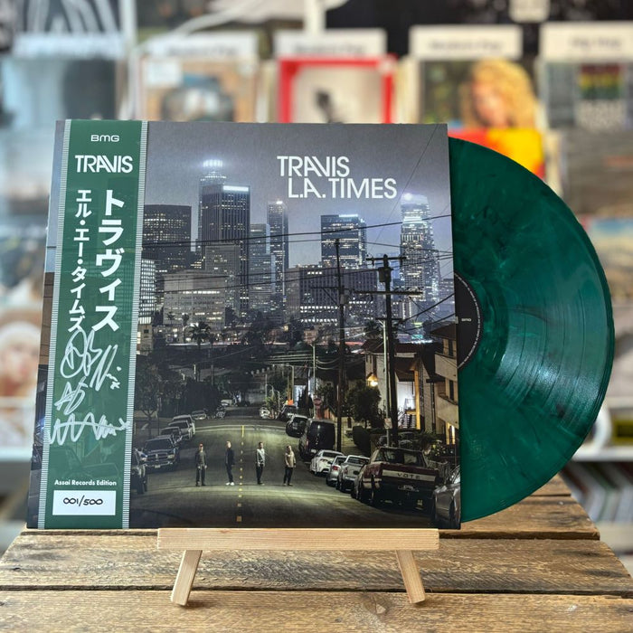 Travis L.A. Times Vinyl LP Signed Green Marble Assai Obi Edition 2024