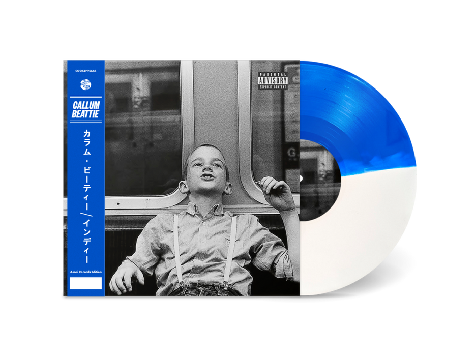 Callum Beattie INDI Vinyl LP Scottish Signed Assai Obi Edition Half-Blue/Half-White Colour 2025