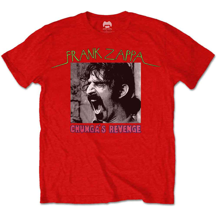 Frank Zappa Chunga's Revenge Red Large Unisex T-Shirt