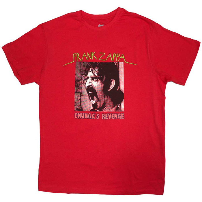 Frank Zappa Chunga's Revenge Red Large Unisex T-Shirt