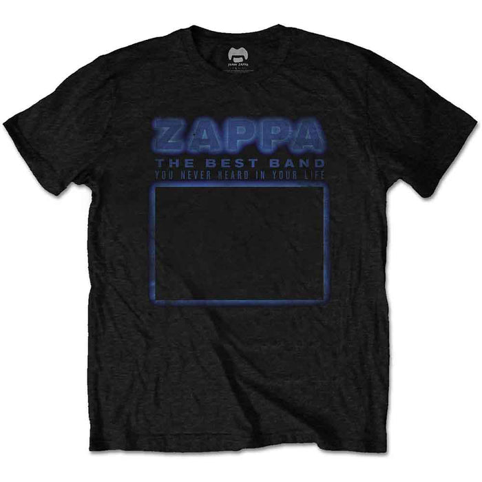 Frank Zappa Never Heard… Black Large Unisex T-Shirt