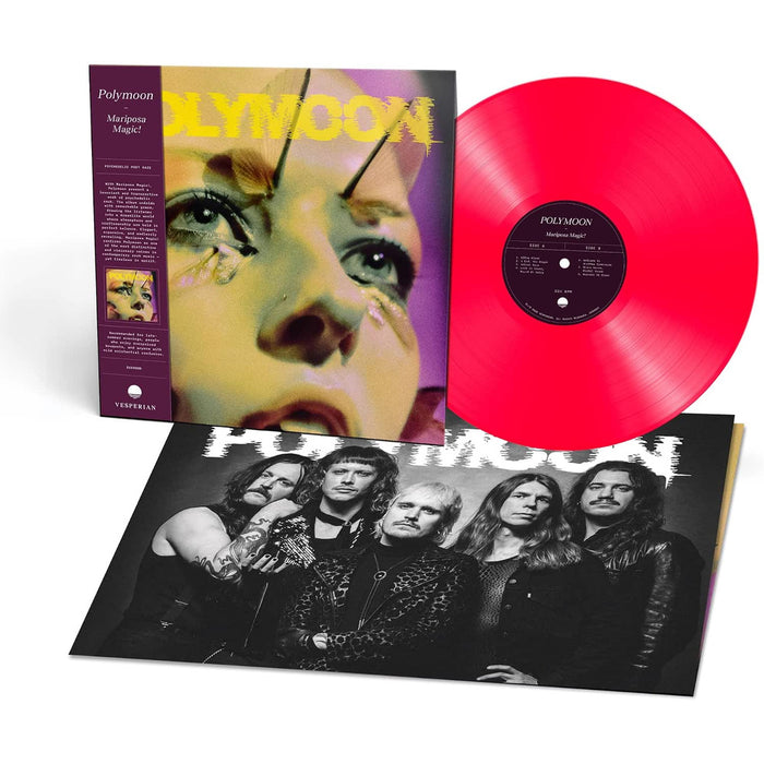 Polymoon Mariposa Magic! Vinyl LP Neon Pink Colour Due Out 04/09/26