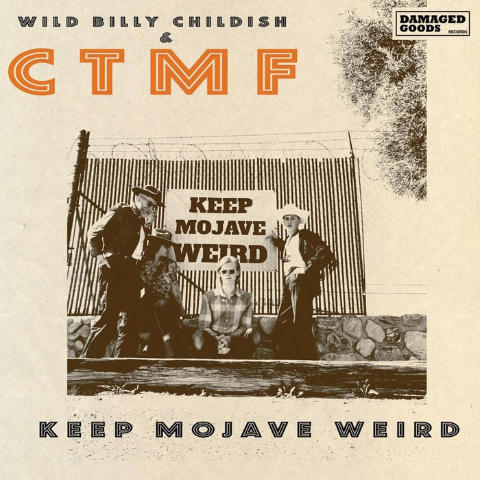 Wild Billy Childish & CTMF Keep Mojave Weird 7" Vinyl EP 2026