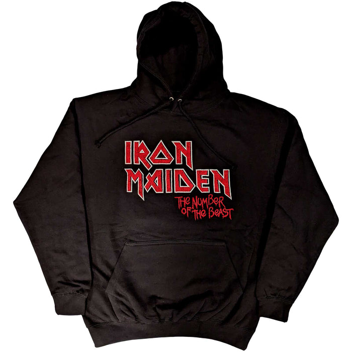 Iron Maiden Number Of The Beast Black XL Unisex Hoodie