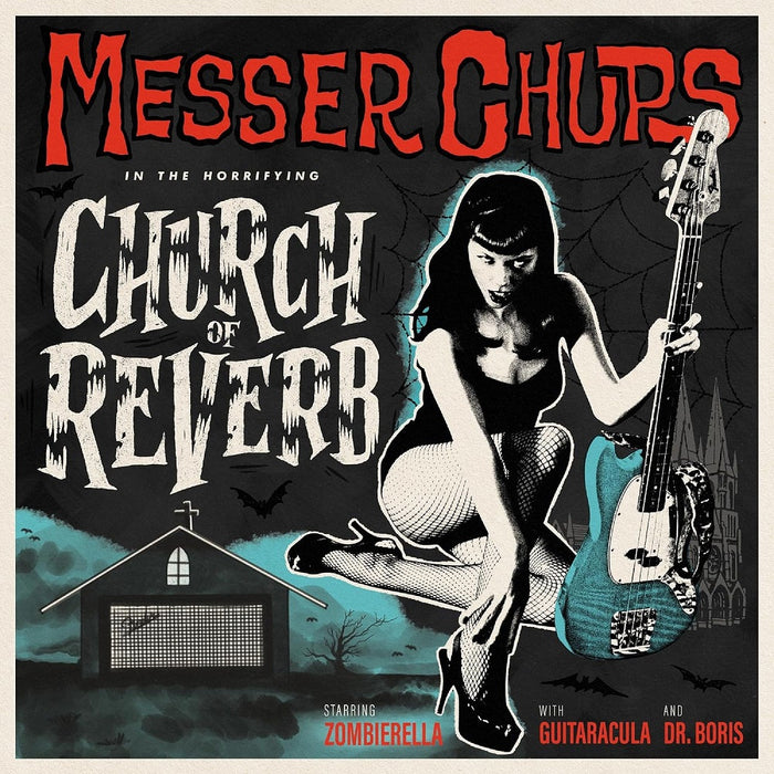 Messer Chups "Church of Reverb" 10-Year Anniversary Vinyl LP Bone Colour 2023