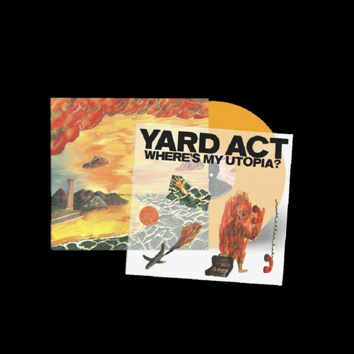 Yard Act Where's My Utopia? Vinyl LP Indies Yellow Colour + Sticker Set 2024