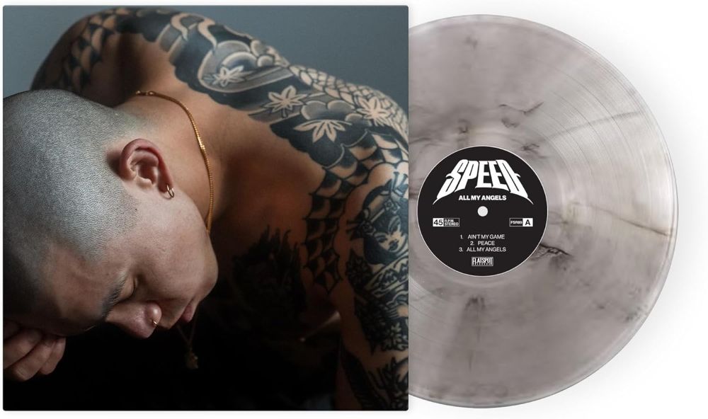 Speed ALL MY ANGELS Vinyl EP Clear Smoke Black Colour 2025