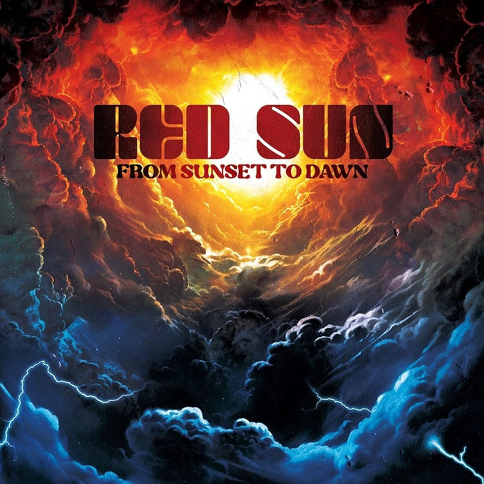 Red Sun From Sunset To Dawn Vinyl LP Splatter Colour 2024