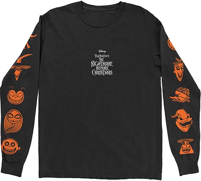 The Nightmare Before Christmas Long Sleeve L Christmas T-Shirt