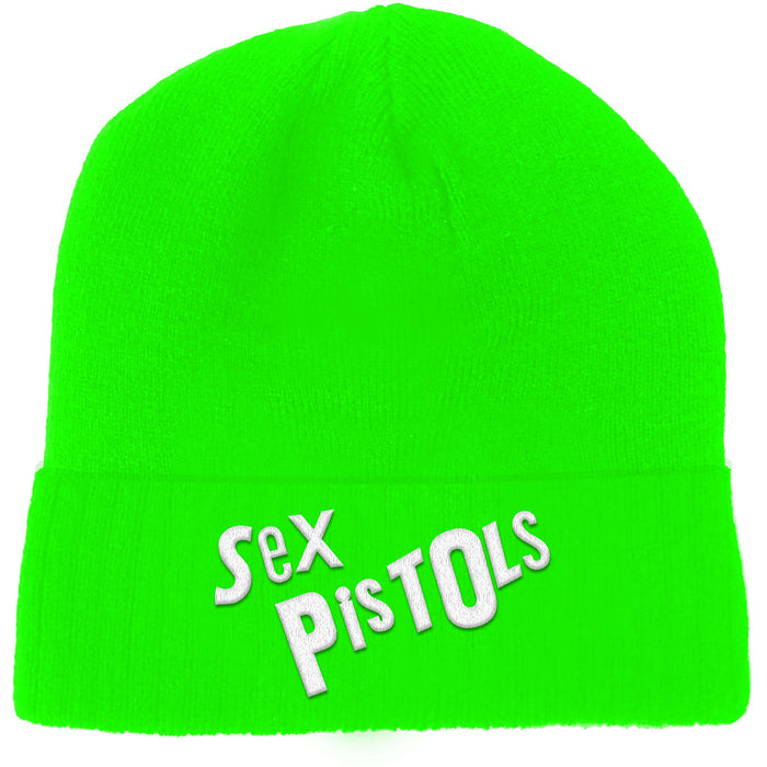 Sex Pistols Fluorescent Green Beanie Hat