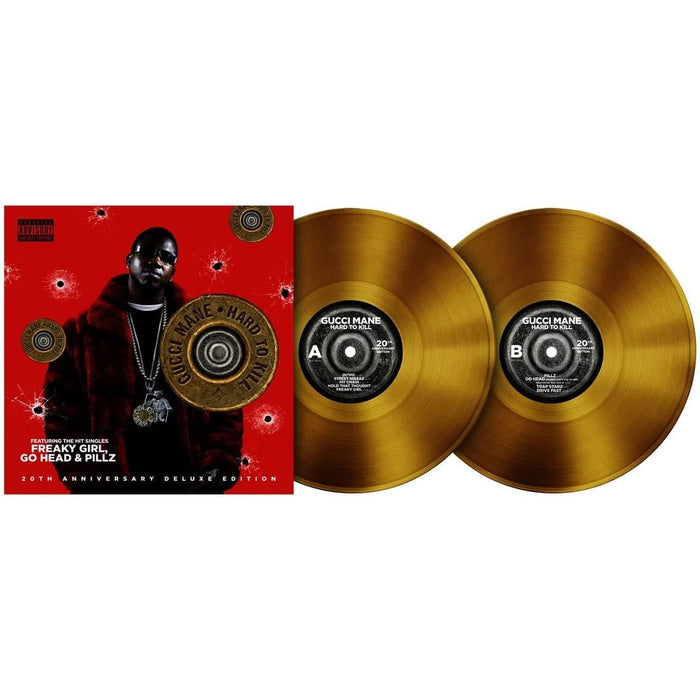 Gucci Mane Hard to Kill Vinyl LP Opaque Metallic Gold Colour Due Out 04/09/26