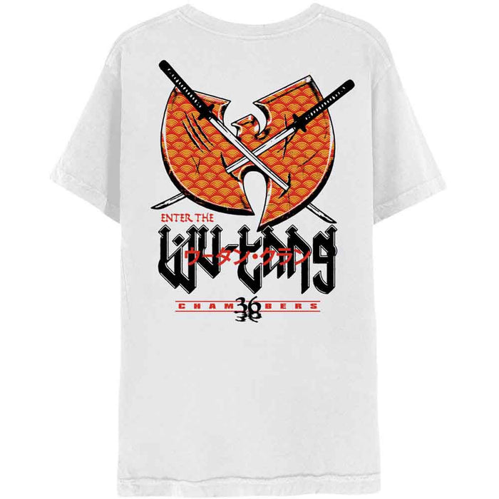 Wu-Tang Clan Swords White Small T-Shirt