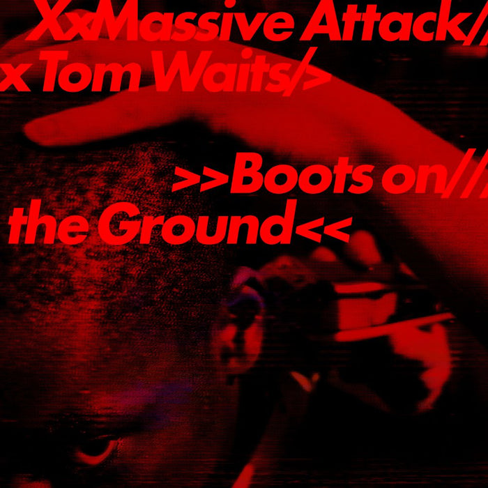 Massive Attack & Tom Waits Boots on the Ground 12" Vinyl Single 'EcoSonic' Mixed Red, White & Blue Colour Due Out 31/07/26