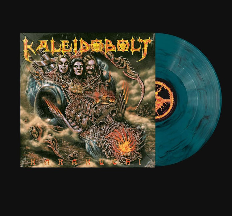 Kaleidobolt Karakuchi Vinyl LP Turquoise & Black Smoke Colour 2026