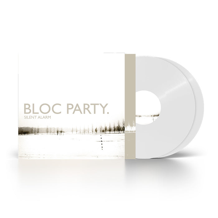 Bloc Party Silent Alarm 20th Anniversary Vinyl LP White Colour