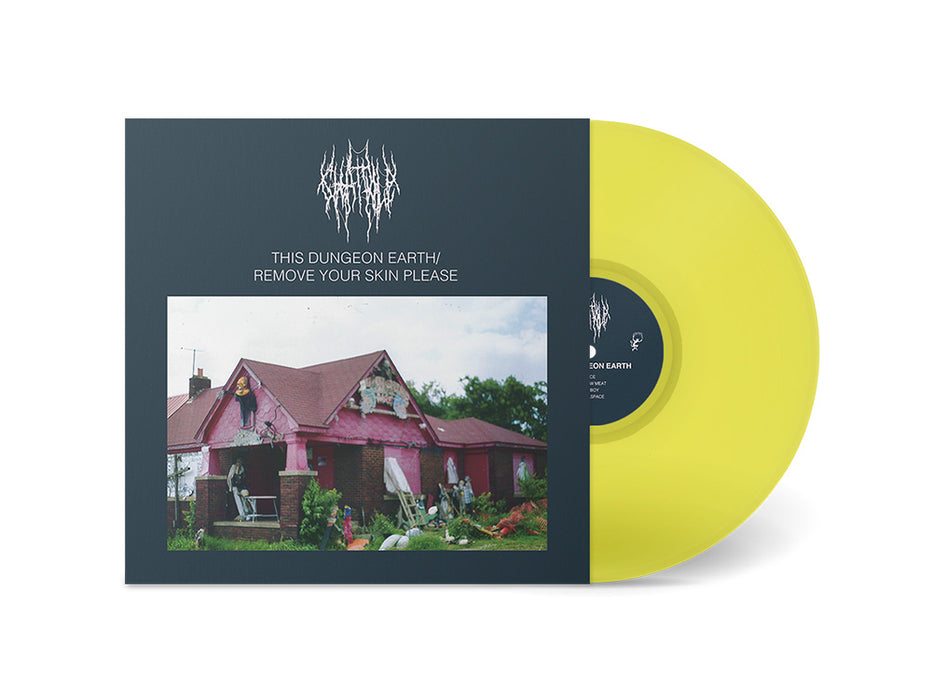 Chat Pile This Dungeon Earth / Remove Your Skin Please Vinyl LP Indies Highlighter Yellow Colour 2025