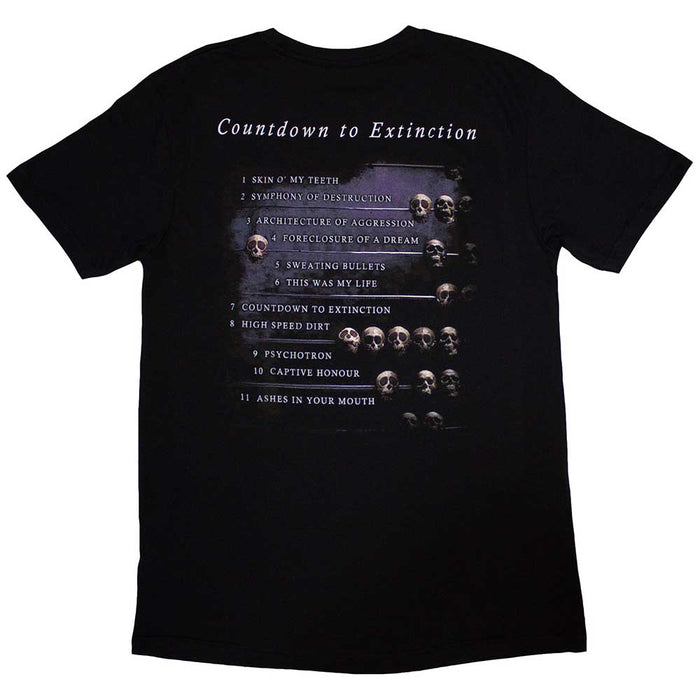 Megadeth Countdown To Extinction Black XXL T-Shirt