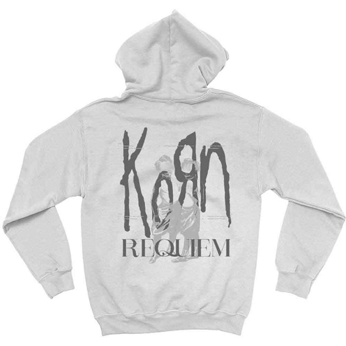 Korn Requiem White X-Large Hoodie
