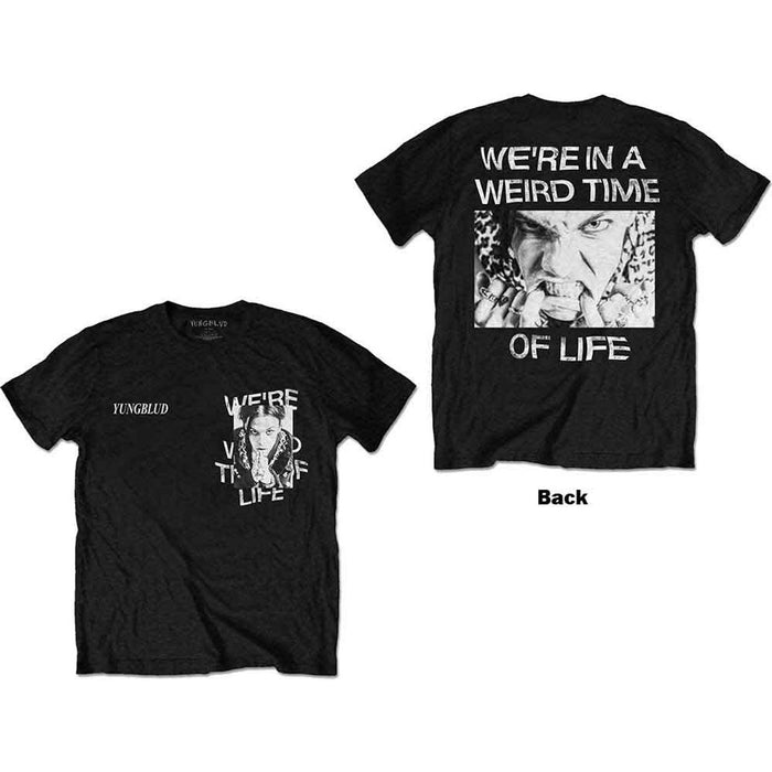 Yungblud Weird Time Of Life Black Medium T-Shirt