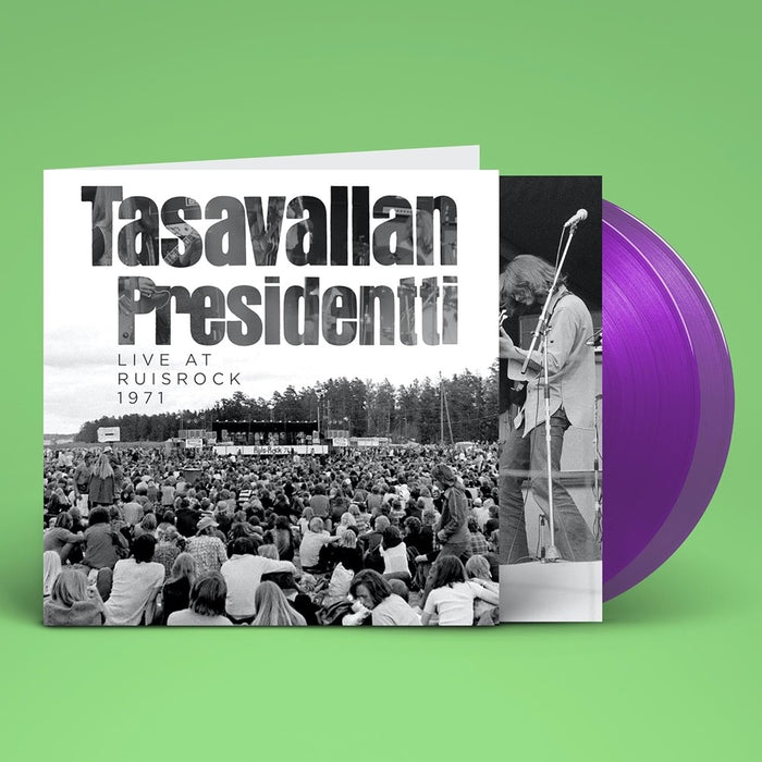 Tasavallan Presidentti Live at Ruisrock 1971 Vinyl LP Purple Colour 2024