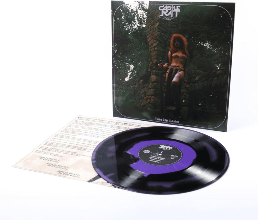 Castle Rat Into The Realm Vinyl LP Portal Purple and Black Colour 2025