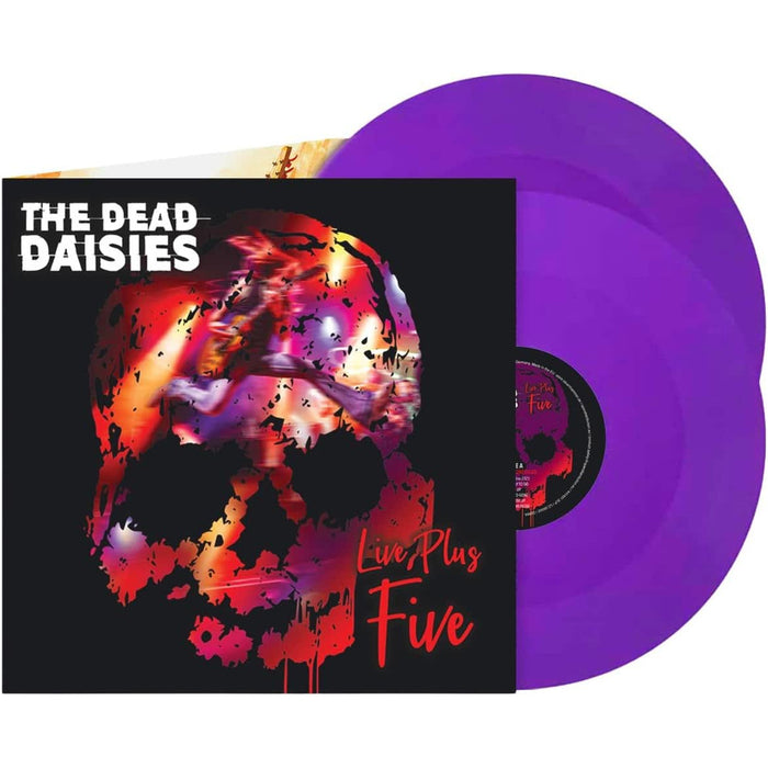 The Dead Daisies Live Plus Five Vinyl LP Violet Transparent Colour 2026