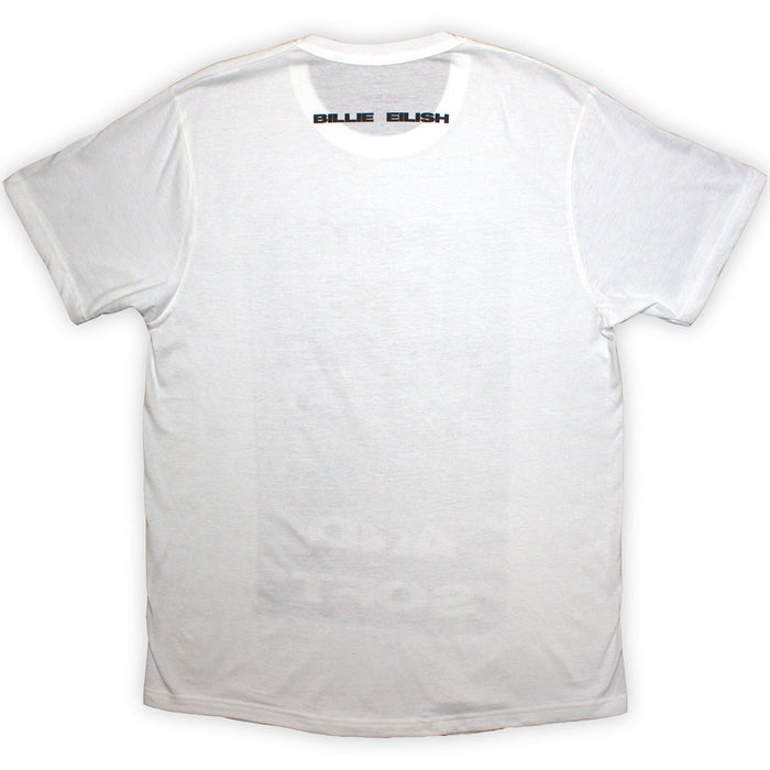 Billie Eilish Hit Me Hard And Soft Falling White Large T-Shirt