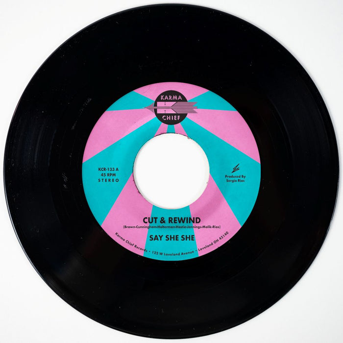 Say She She Cut & Rewind / Disco Life 7" Vinyl Single Indies Due Out 13/03/26