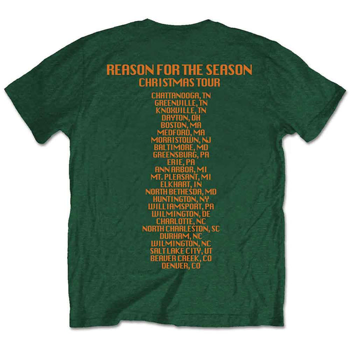 The Beach Boys Christmas Album Green Large T-Shirt