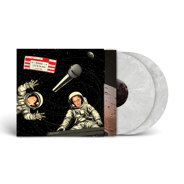 Sparks Sparks Live On The Moon Vinyl LP Moon Silver Marble Colour 2026
