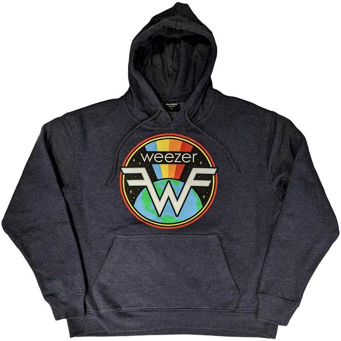 Weezer Navy Blue X-Large Unisex Hoodie