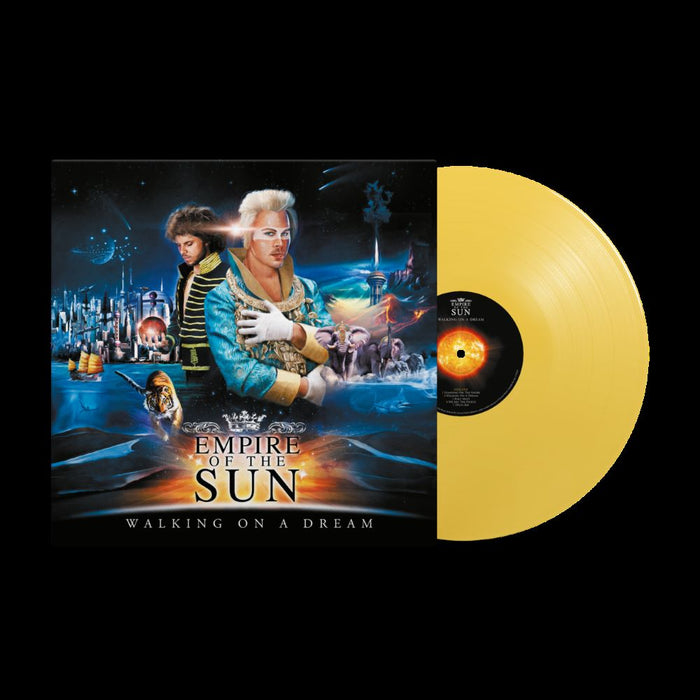 Empire of The Sun Walking On A Dream Vinyl LP Mustard Yellow Colour 2024