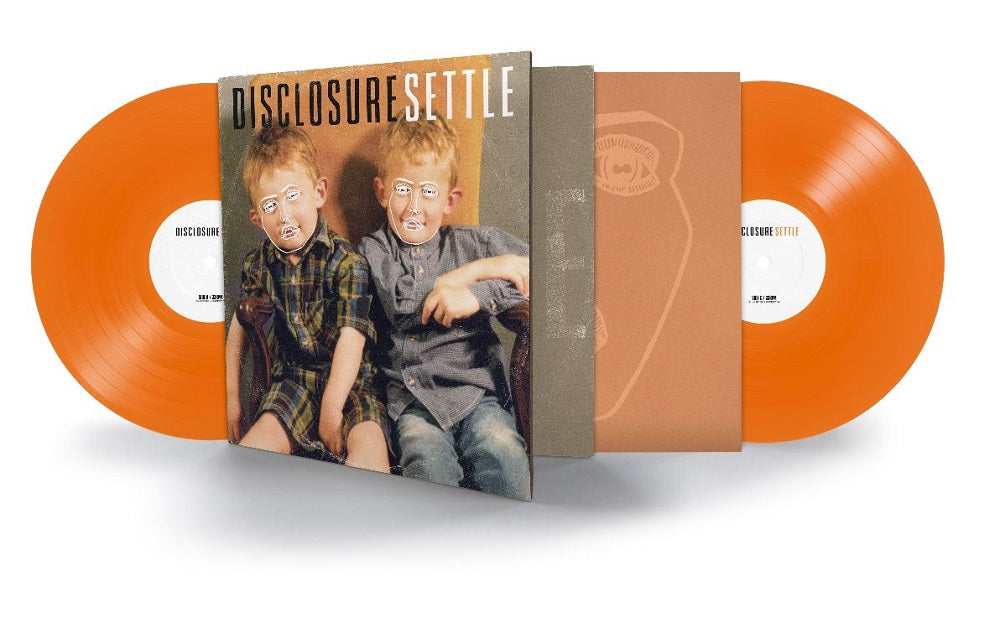 Disclosure Settle 10 Vinyl LP Transparent Orange Colour 2023