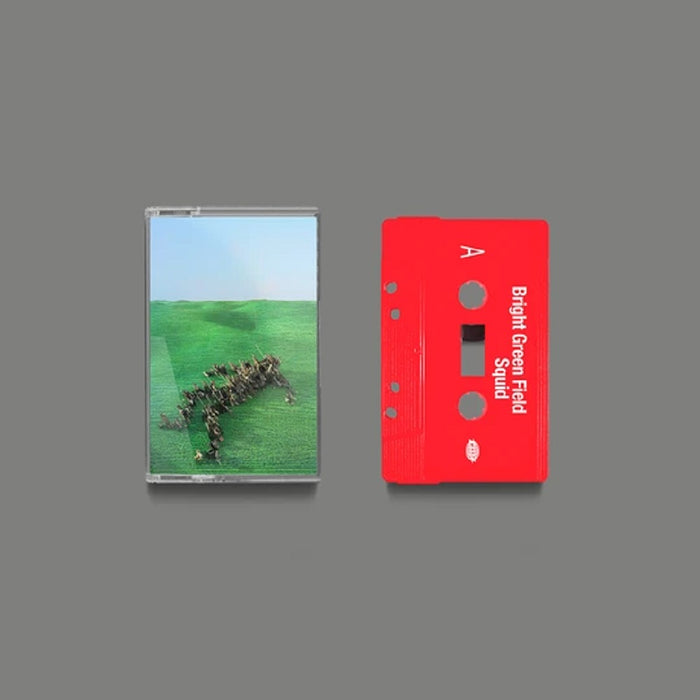 Squid Bright Green Field Cassette Tape Indies Red Colour 2021
