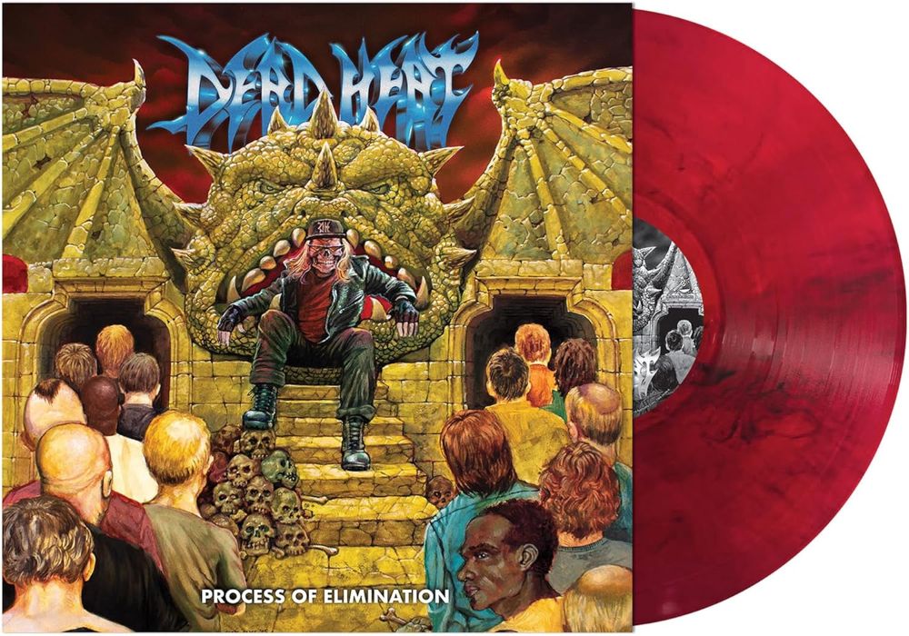 Dead Heat Process of Elimination Vinyl LP Red Black Marble Colour 2025