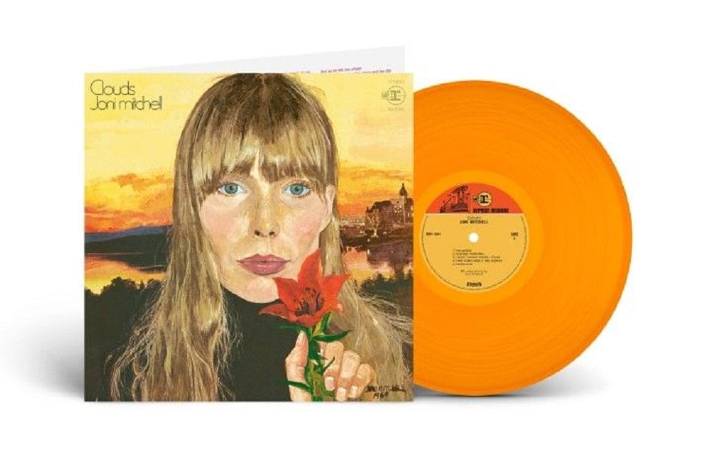 Joni Mitchell Clouds Vinyl LP Indies Orange Colour 2023