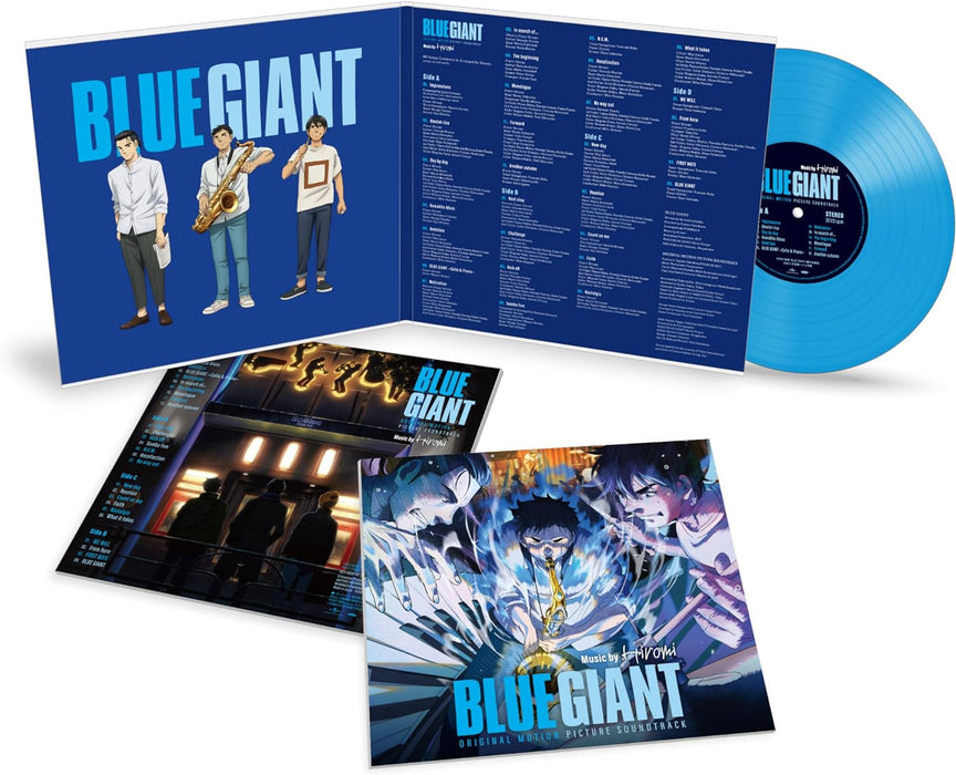 Hiromi Blue Giant (Original Motion Picture Soundtrack) Vinyl LP Blue Colour 2024