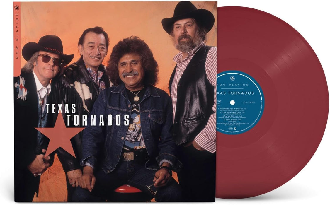 Texas Tornados Now Playing Vinyl LP Burgundy Colour 2024