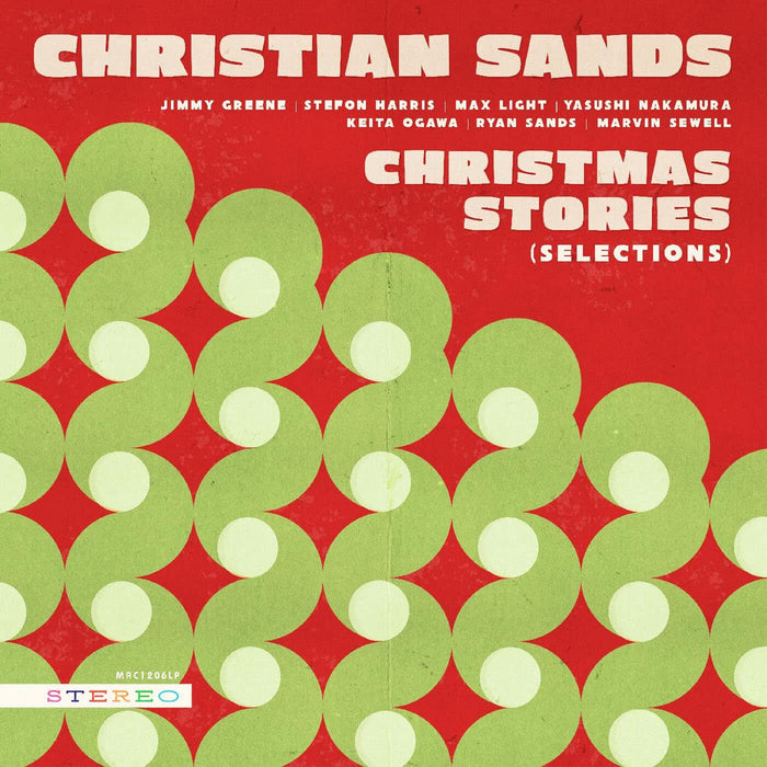 Christian Sands Christmas Stories (Selections) Vinyl LP Evergreen Colour Due Out 07/08/26