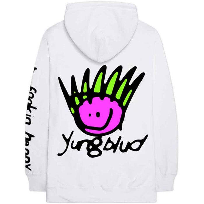 Yungblud Face White XX-Small Hoodie