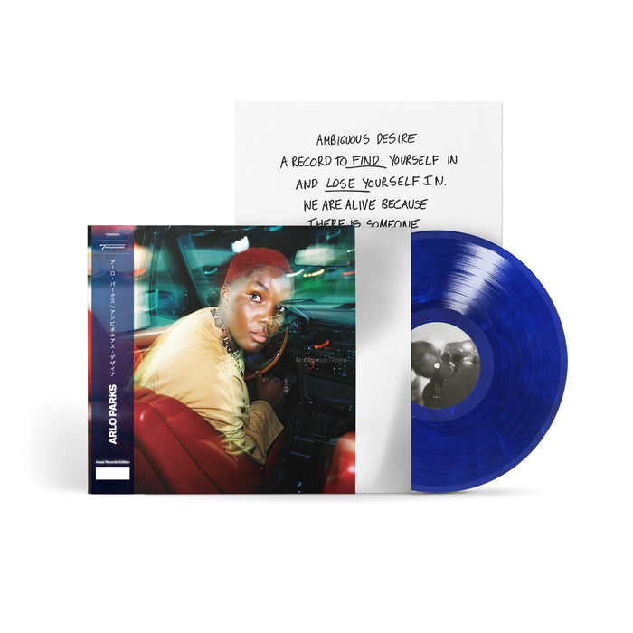 Arlo Parks Ambiguous Desire Vinyl LP Signed Assai Obi Edition Marble Blue Colour 2026